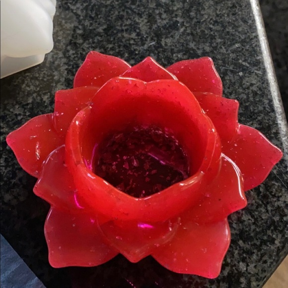 Epoxy resin tea light candle holder - Picture 4 of 4